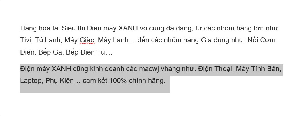 Cách kiểm tra lỗi chính tả trong Word và Google Docs nhanh chóng Cach tat kiem tra loi chinh ta o mot doan van ban cua Microsoft Word 4