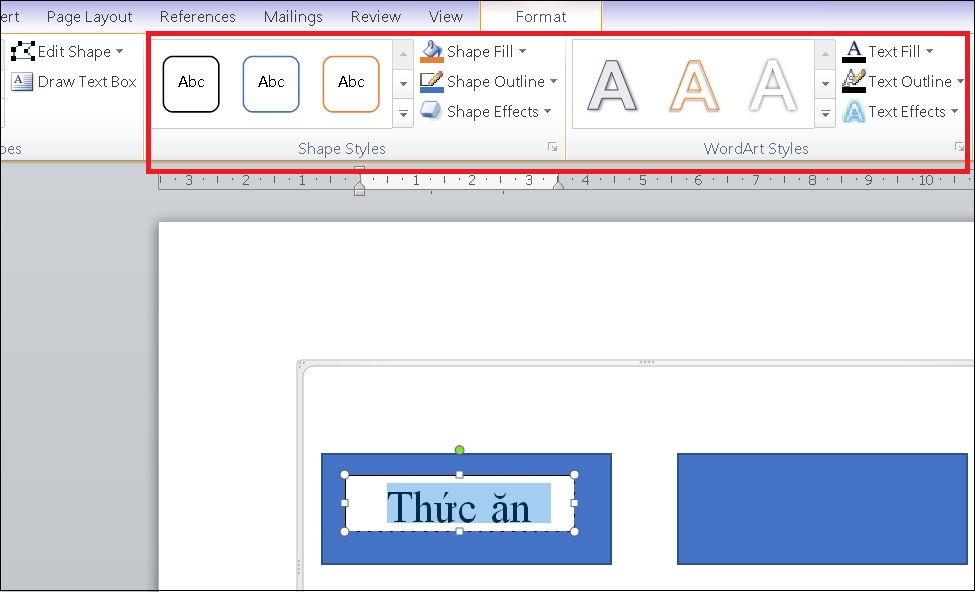 Cách vẽ sơ đồ trong word 2007, 2010, 2013, 2016, 2019 chuẩn Tai Format ban tien hanh chinh style theo so thich