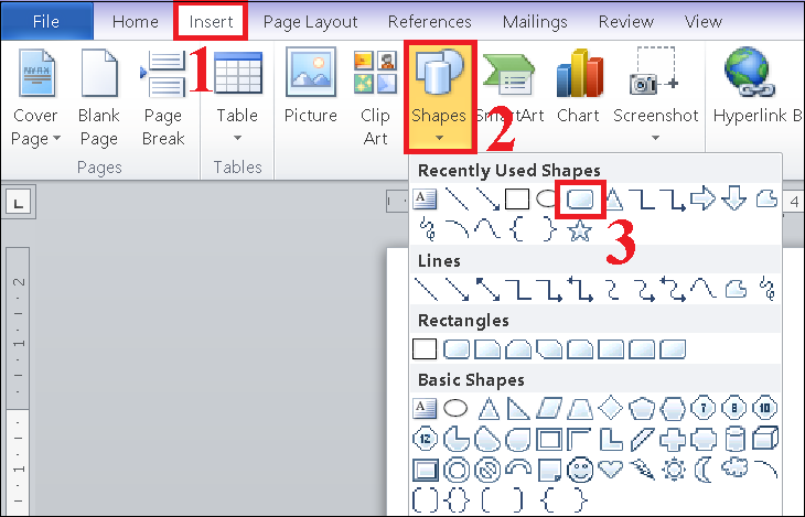 Cách vẽ sơ đồ trong word 2007, 2010, 2013, 2016, 2019 chuẩn Ve so do bieu do trong Word bang cach ket noi cac hinh khoi duong ve mui ten